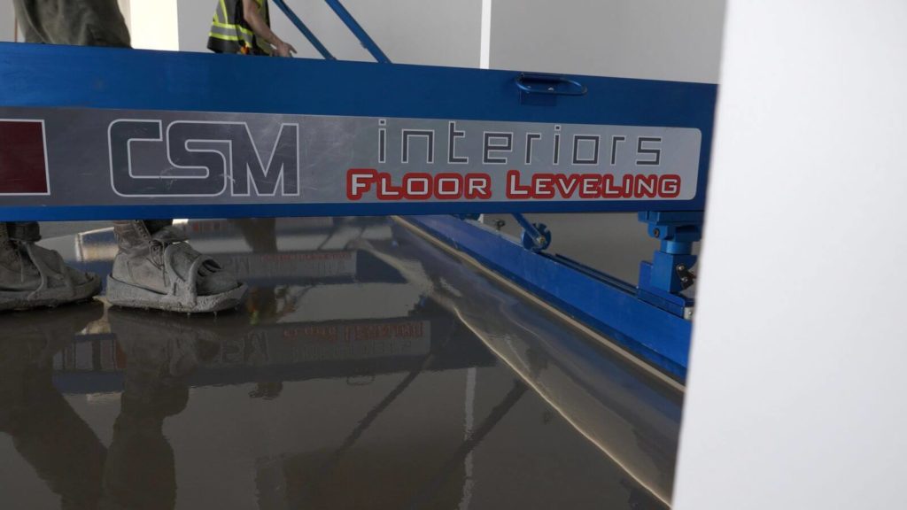 CSM Interiors Floor Leveling